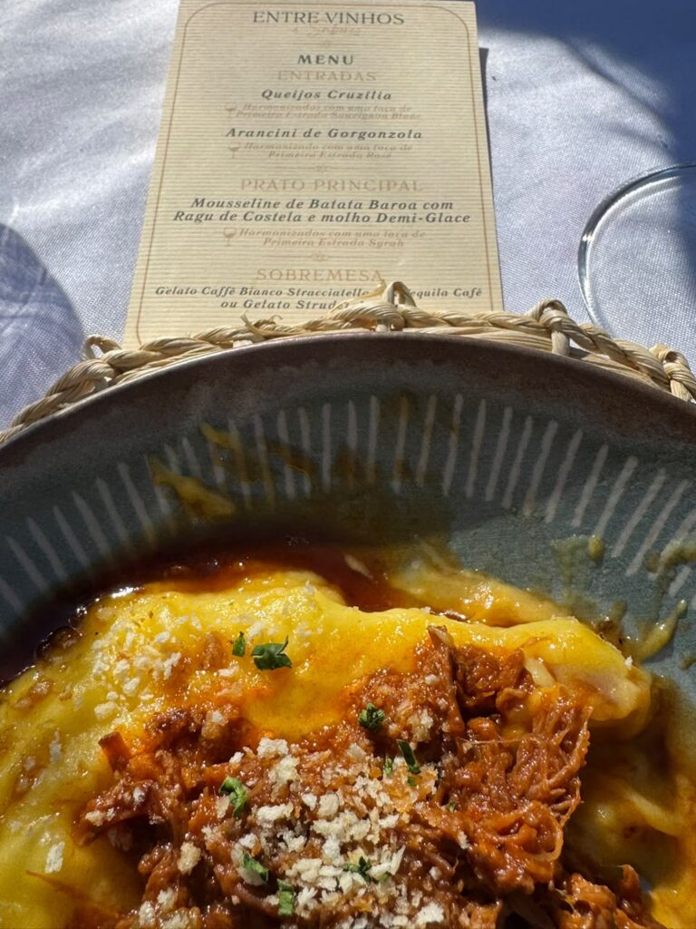 Almoço Harmonizado realizado na Vinícola Quinta da Careta (Baependi/MG)
